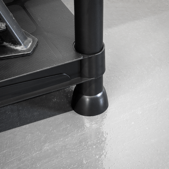 Sealey APPR5 ⏐ Plastic Racking Unit with 5 Shelves 25kg Capacity Per Level