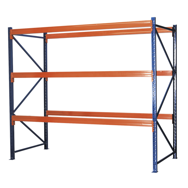 Sealey APR3001 | Heavy-Duty Racking Unit with 3 Beam Set 1000kg Capacity Per Level