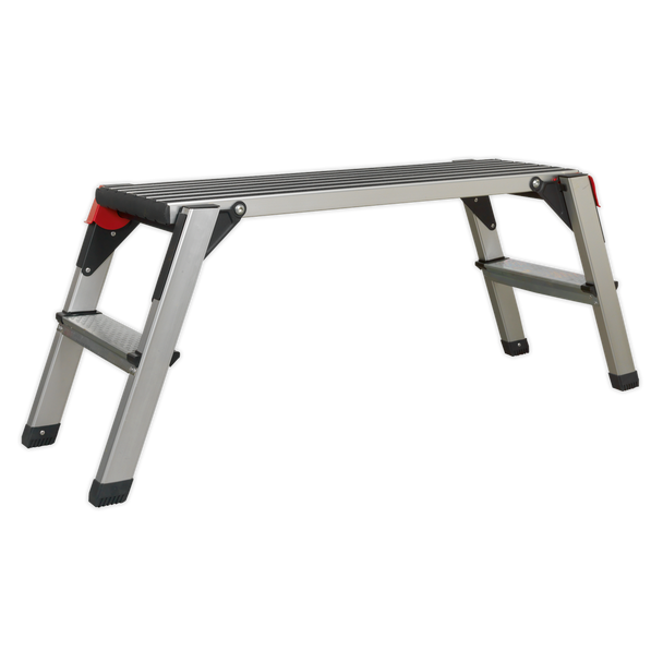 Sealey APS2 | Folding Platform 2-Tread Aluminium - EN 131-4