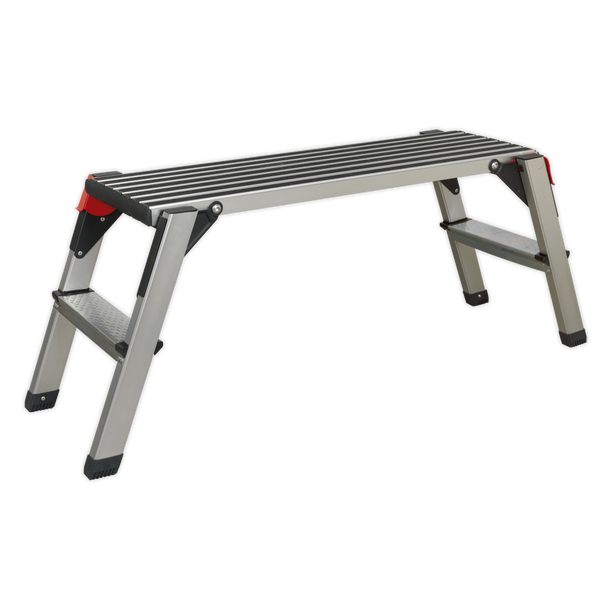 Sealey APS2 | Folding Platform 2-Tread Aluminium - EN 131-4