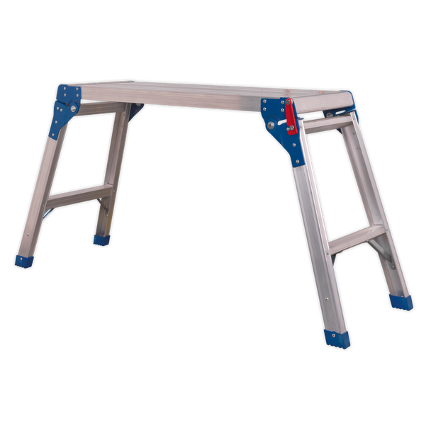 Sealey APS2E | Folding Platform 2-Tread Aluminium - EN 131-4