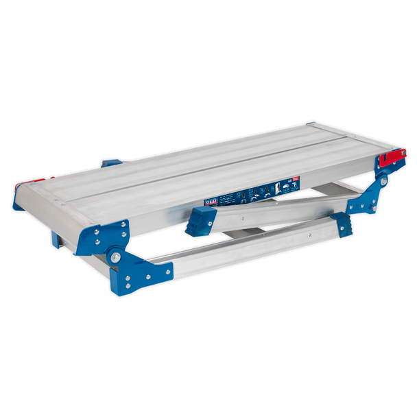 Sealey APS2E | Folding Platform 2-Tread Aluminium - EN 131-4
