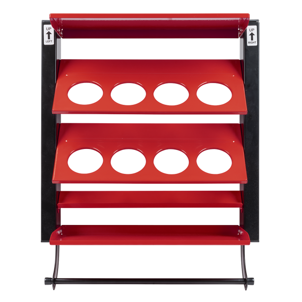 Sealey APSCR8 | Spray Can Storage Rack with 8 Can Holders