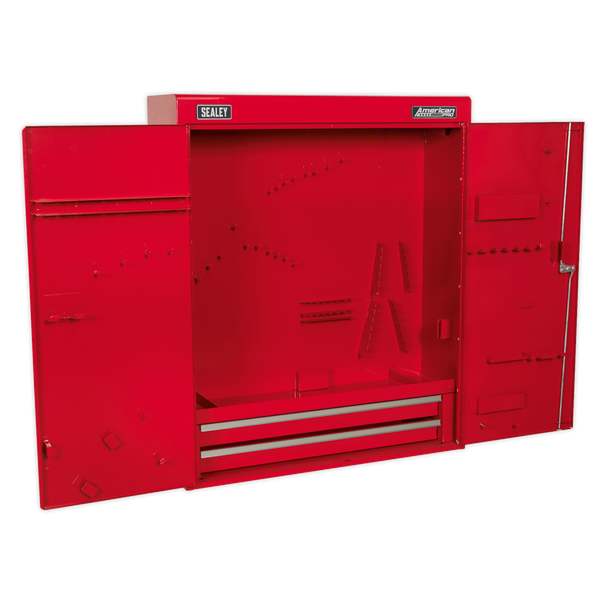 Sealey APW750 | American PRO Wall Mounting Tool Cabinet with 2 Drawers