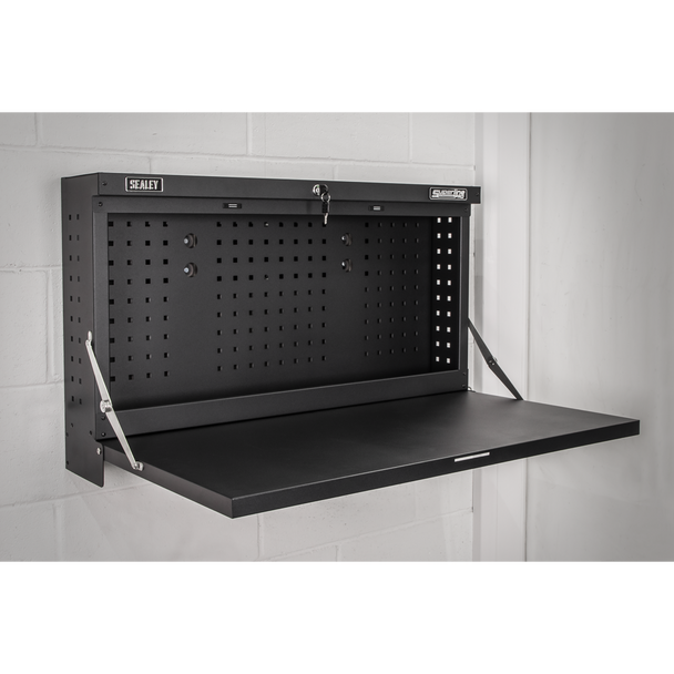 Sealey APWMW01 | Superline PRO Wall Mounting Foldable Workbench 900mm