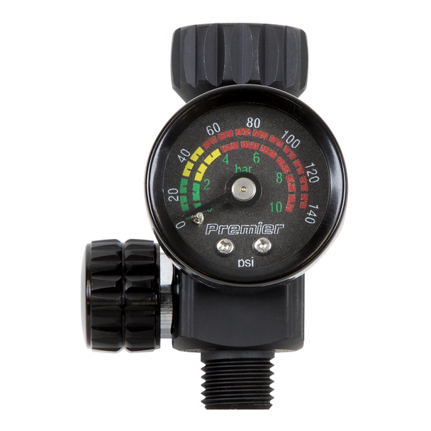 Sealey AR02 | Premier On-Gun Air Pressure Regulator/Gauge with Glass Lens