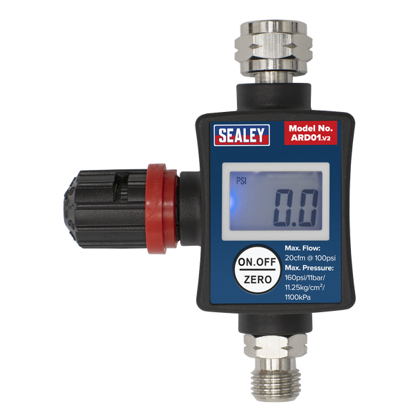 Sealey ARD01 | On-Gun Digital Pressure Regulator/Gauge
