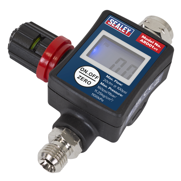 Sealey ARD01 | On-Gun Digital Pressure Regulator/Gauge