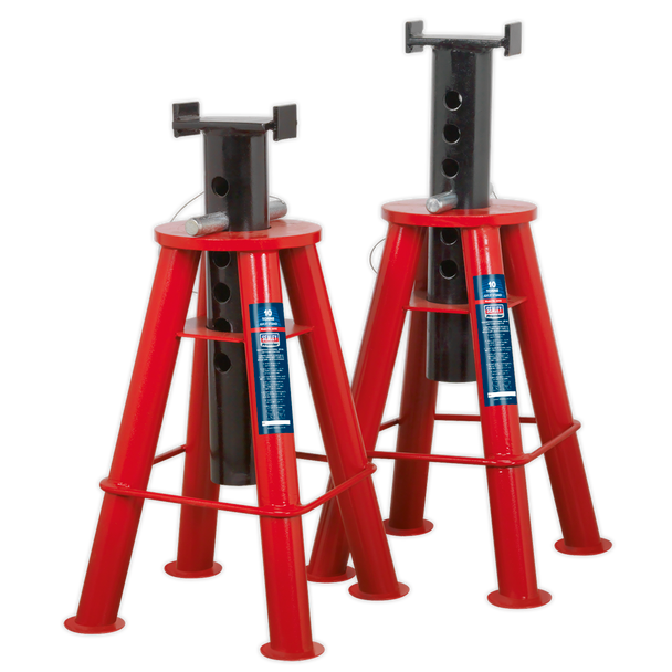 Sealey AS10 | Premier Axle Stands (Pair) 10 Tonne Capacity per Stand