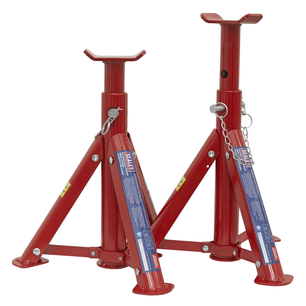 Sealey AS2000F │Folding Type Axle Stands (Pair) 2 Tonne Capacity per Stand