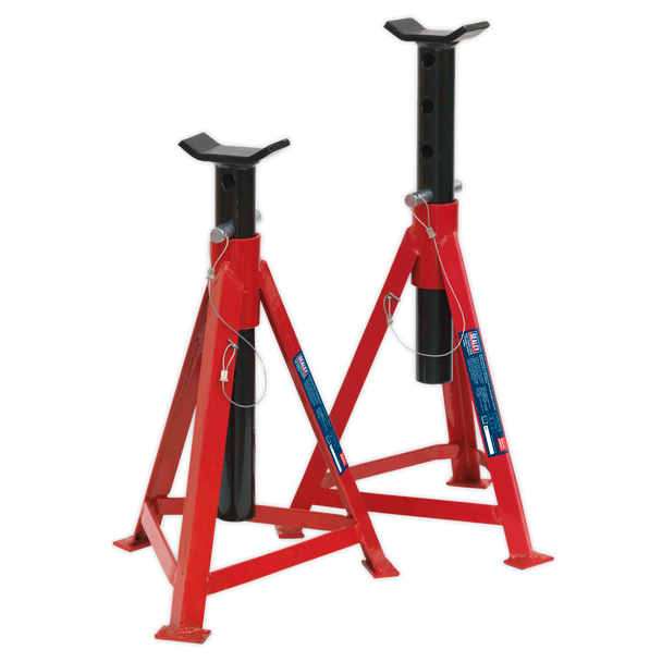Sealey AS3000 │Premier Axle Stands (Pair) 2.5 Tonne Capacity per Stand Medium Height