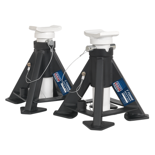 Sealey AS7S | Premier Short Axle Stands (Pair) 7 Tonne Capacity per Stand