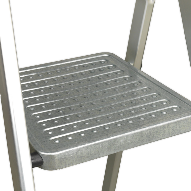 Sealey ASL3S | Step Ladder 3-Tread Aluminium - EN 131