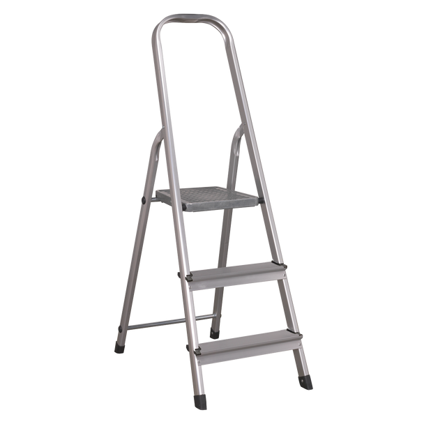 Sealey ASL3S | Step Ladder 3-Tread Aluminium - EN 131