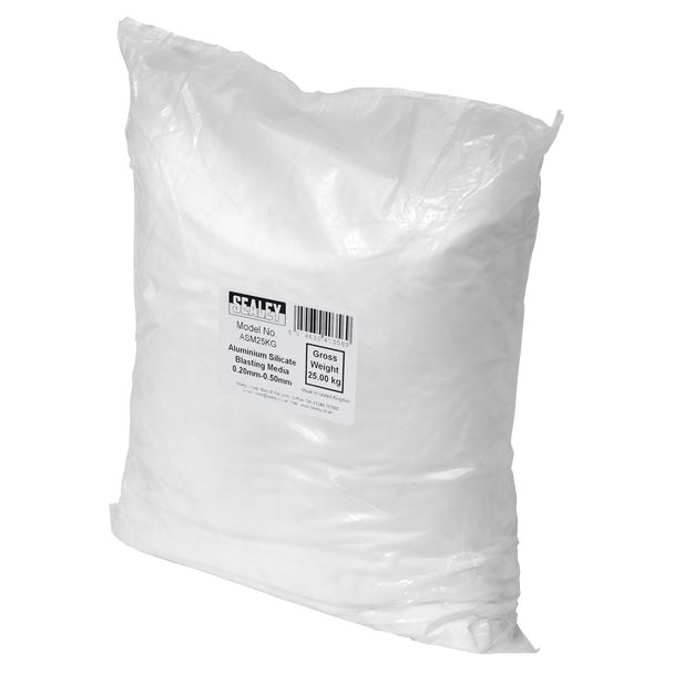 Sealey ASM25KG | Aluminium Silicate Blasting Media 0.20-0.50mm