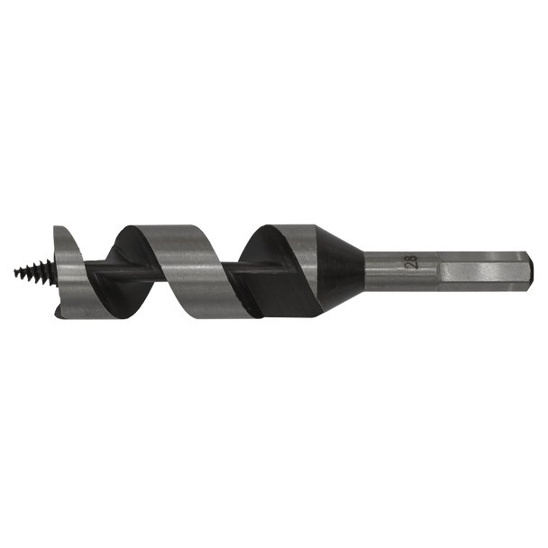 Sealey AW28x155 │Auger Wood Drill Bit 28 x 155mm