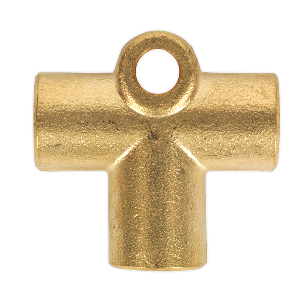 Sealey BC38243WAY | 3-Way Brake Tube Connector 3/8"UNF x 24tpi