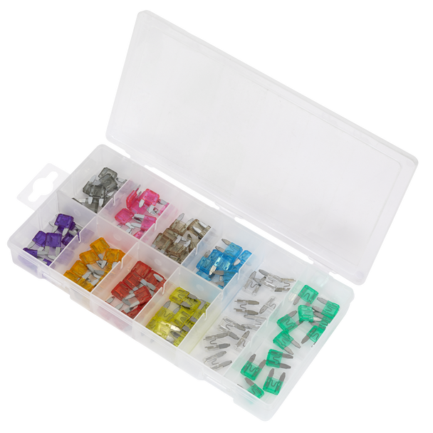 Sealey BCF100 | Automotive MINI Blade Fuse Assortment 100pc