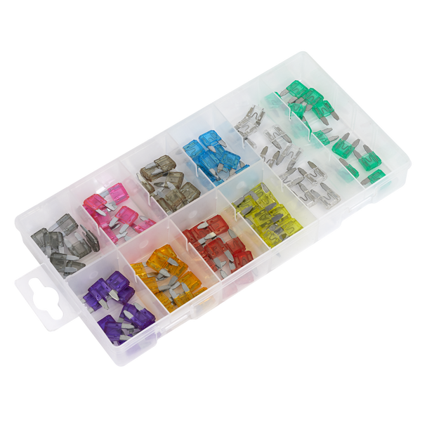 Sealey BCF100 | Automotive MINI Blade Fuse Assortment 100pc