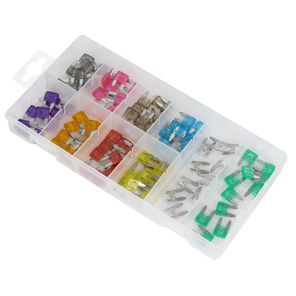 Sealey BCF100 | Automotive MINI Blade Fuse Assortment 100pc