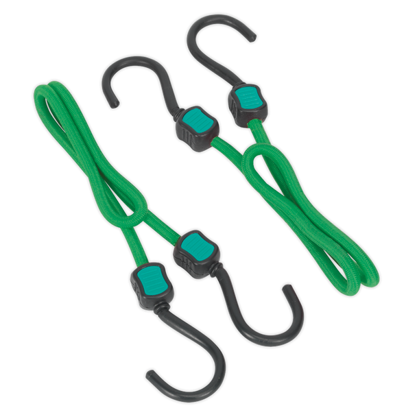 Sealey BCS21 | Bungee Cord Set 610mm 2pc
