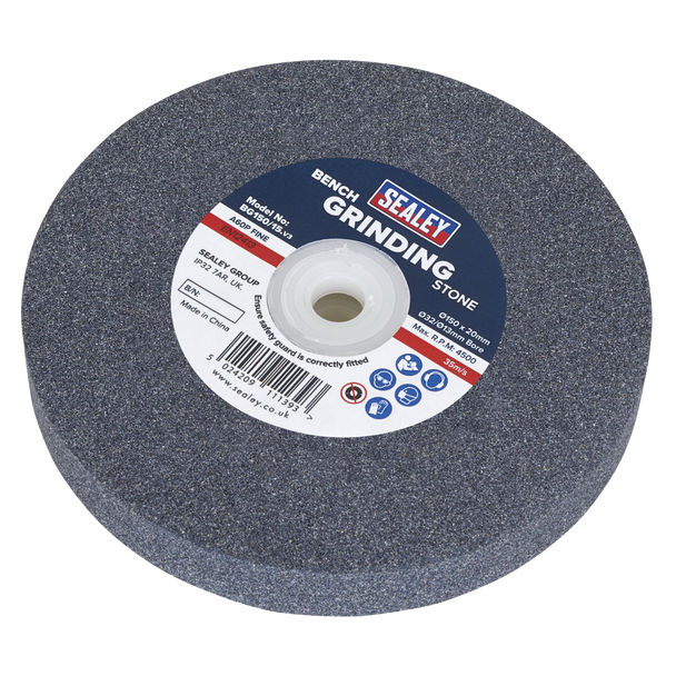 Sealey BG150/15 | 150 x 20mm Grinding Stone 32(13)mm Bore - A60P Fine