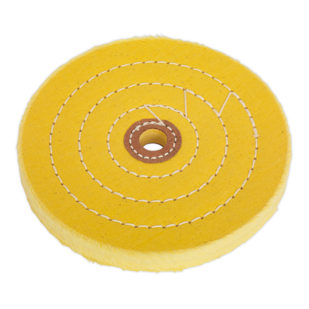 Sealey BG150BWC | 150 x 13mm Buffing Wheel 13mm Bore - Coarse