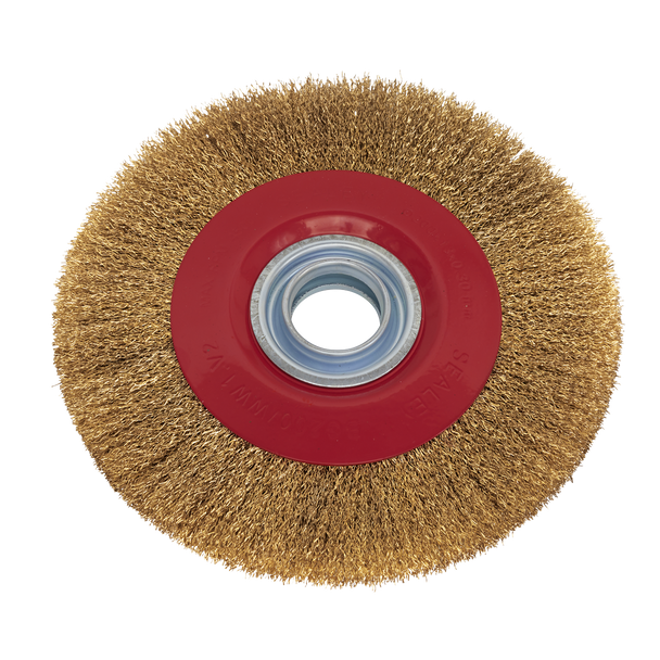 Sealey BG200/WW1 | 200 x 13mm Crimped Narrow Wire Wheel 32mm Bore