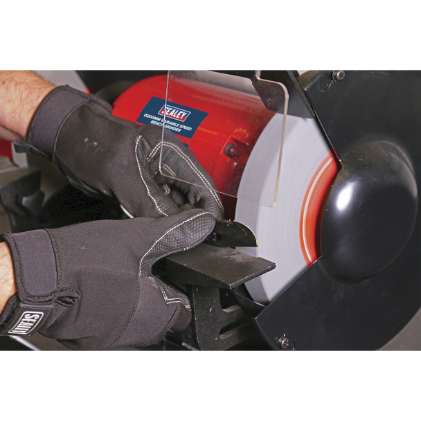 Sealey BG200WVS | 200mm Bench Grinder with Variable Speed 550W/230V