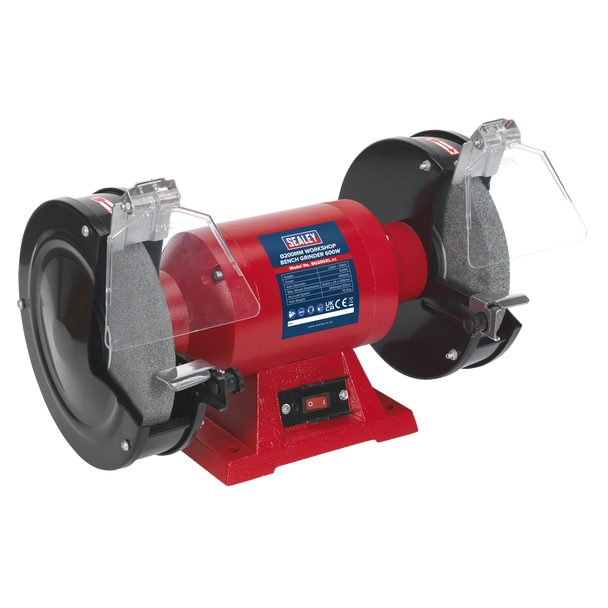 Sealey BG200XL | 200mm Bench Grinder 600W/230V