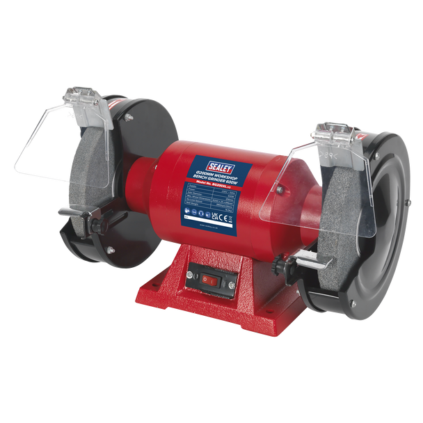 Sealey BG200XL | 200mm Bench Grinder 600W/230V