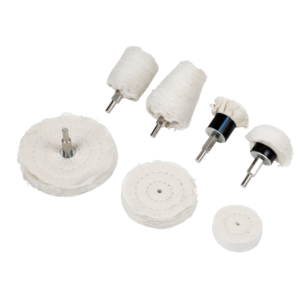 Sealey BGPW08 | Polishing Wheel Set 8pc
