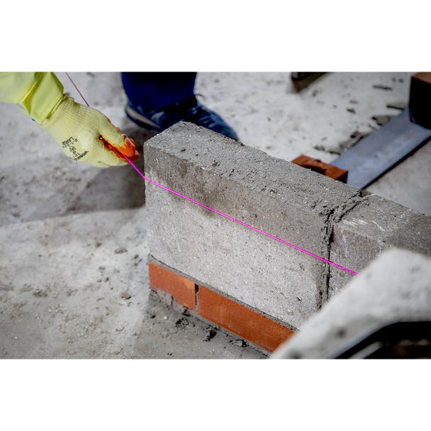 Sealey BLP1 | Braided Nylon Brick Line 76m - Pink