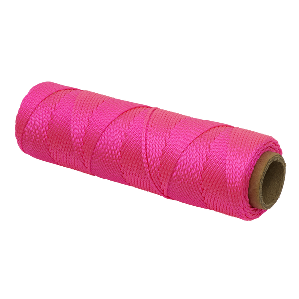Sealey FT3CR │ Braided Nylon Brick Line 76m - Pink