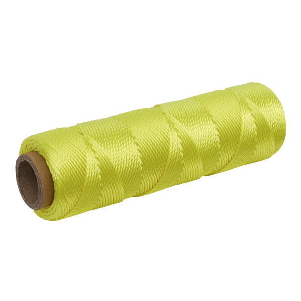 Sealey BLY1 | Braided Nylon Brick Line 76m - Yellow