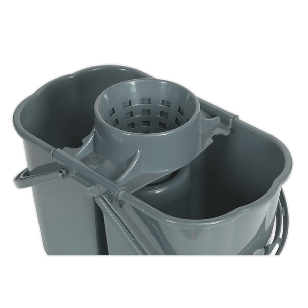 Sealey BM07 | Mop Bucket 15L - 2 Compartment