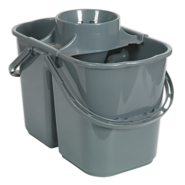 Sealey BM07 | Mop Bucket 15L - 2 Compartment