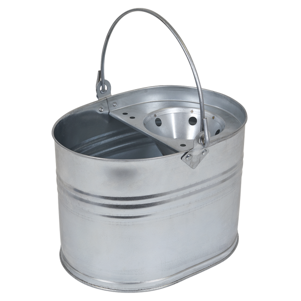 Sealey BM08 | Mop Bucket 13L - Galvanized