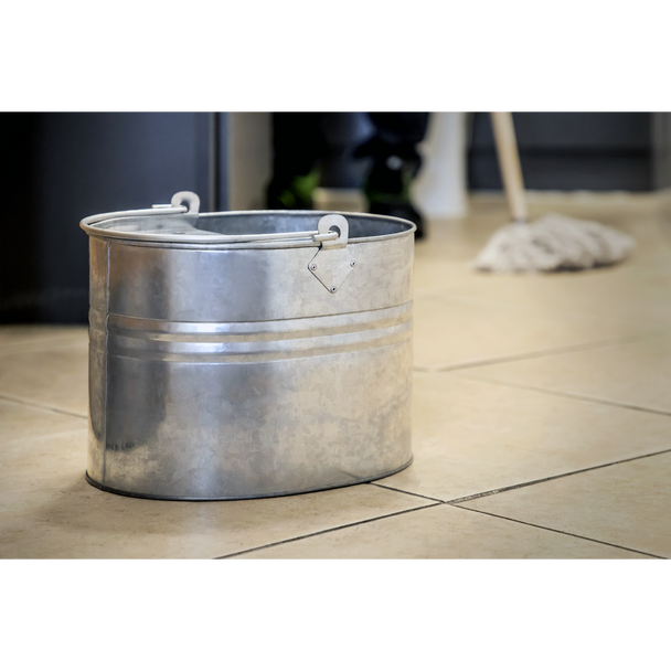 Sealey BM08 | Mop Bucket 13L - Galvanized