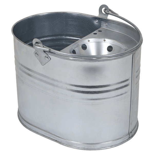 Sealey BM08 | Mop Bucket 13L - Galvanized