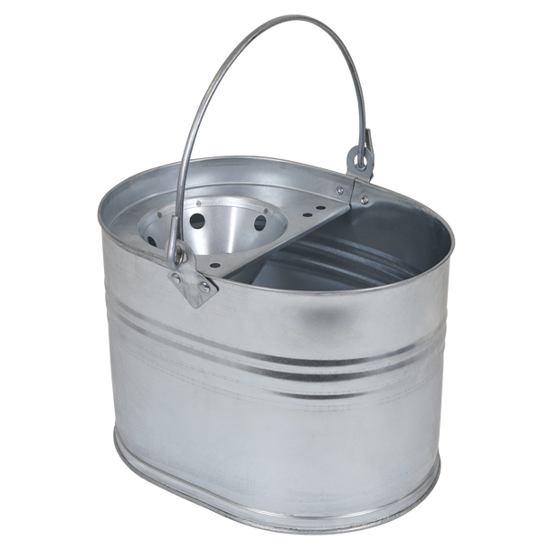 Sealey BM08 | Mop Bucket 13L - Galvanized
