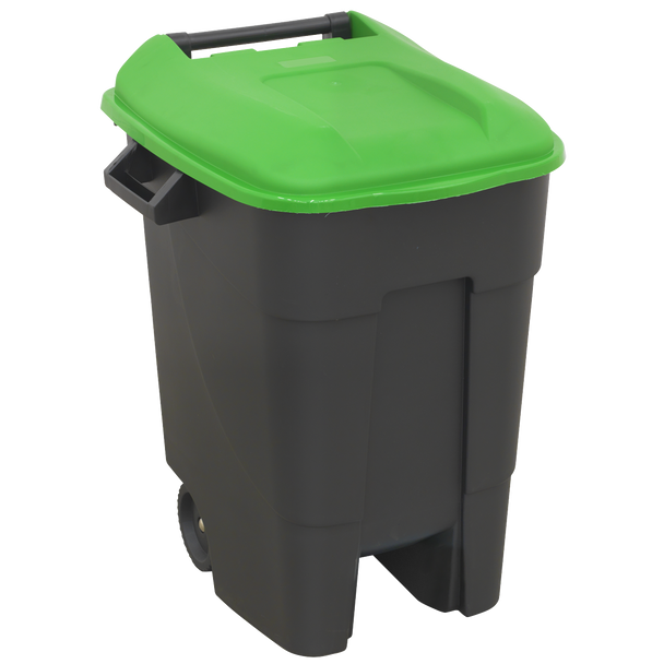 Sealey BM100G | Refuse/Wheelie Bin 100L - Green