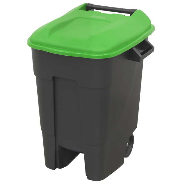 Sealey BM100G | Refuse/Wheelie Bin 100L - Green