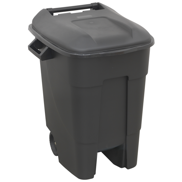 Sealey BM100 | Refuse/Wheelie Bin 100L - Black