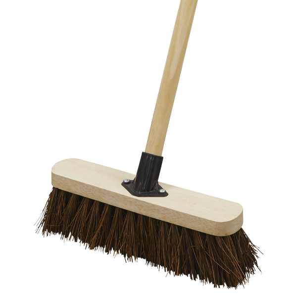 Sealey BM12H | Stiff/Hard Bristle Broom 12"(300mm)