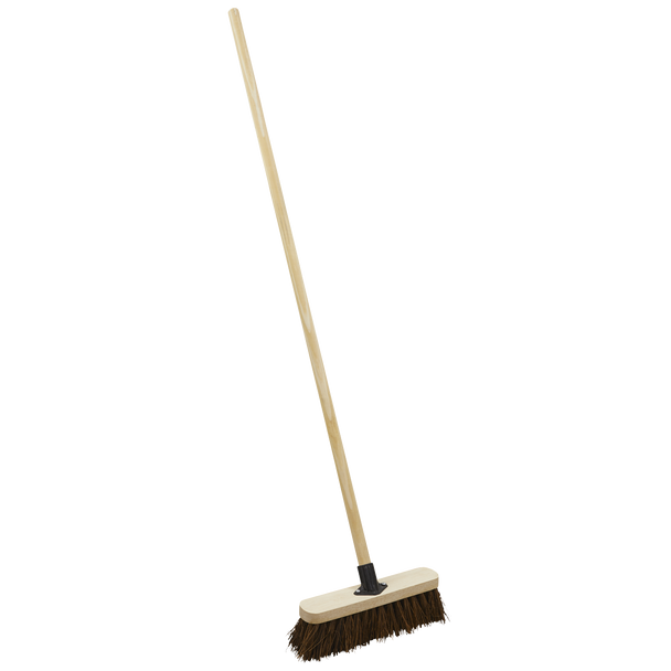 Sealey BM12H | Stiff/Hard Bristle Broom 12"(300mm)