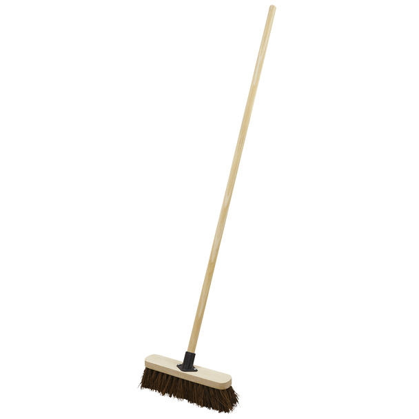 Sealey BM12H | Stiff/Hard Bristle Broom 12"(300mm)