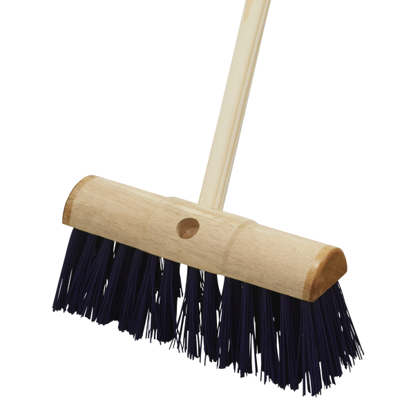 Sealey BM13H | Stiff/Hard Bristle Yard Broom 13"(325mm)
