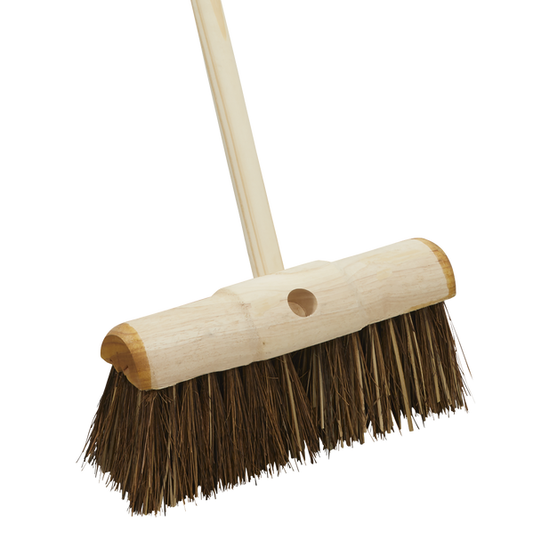 Sealey BM13HX | Stiff/Hard Bristle Broom 13"(325mm)