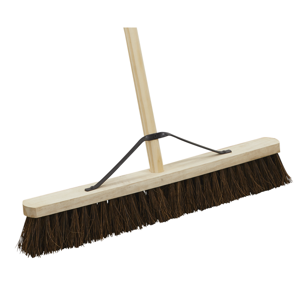 Sealey BM24H | Stiff/Hard Bristle Broom 24"(600mm)